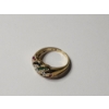 Image 4 : Gorgeous 14K Gold Ring with Diamonds and Colorful Stones Size 10 TW: 5.1g