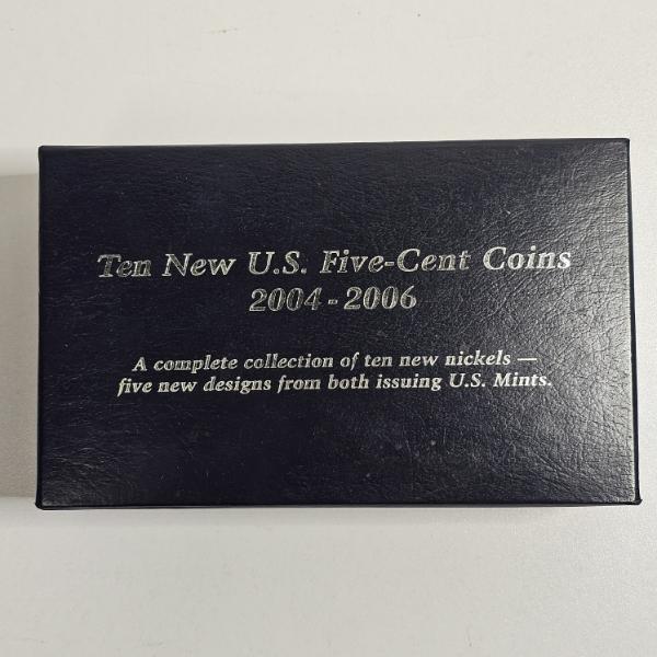 "Ten New U.S. Five-Cent Coins 2004–2006" Commemorative Box Set