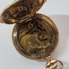 Image 4 : Beautiful Vintage Elgin Gold-Tone Pocket Watch 15 Jewels