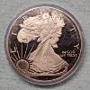 Image 1 : 5 oz Walking Liberty .999 Fine Copper Round