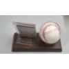 Image 4 : Rocky Colavito Cleveland Indians Autographed Baseball With 2001 Fleer Baseball Card In Display Stand