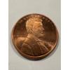 Image 1 : Large Lincoln Penny .999 Fine Copper One Troy Ounce Coin - Mint Condition