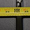 Image 3 : Mainstays 4' Long, 21" Tall, Fold-In-Half Adjustable Black Plastic Folding Utility Table Model NT519
