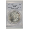Image 2 : PCGS 1878 7/8 Tail Feathers MS63 Strong 90% Silver Morgan Dollar 