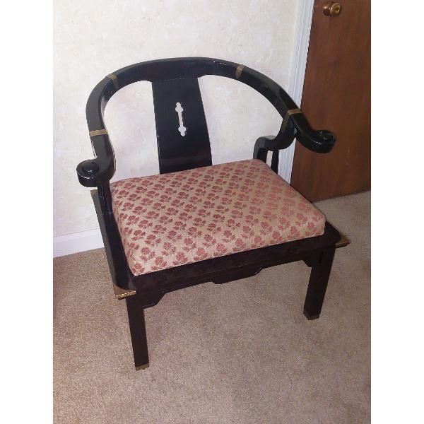 Egyptian Revival Pharoh's Chair