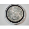 Image 2 : 1989 American Silver Eagle - 1 oz .999 Fine Silver Coin - In Capsule 