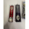 Image 3 : 4 Collectible Spoons - Mississippi - Hall of Fame - Put- In- Bay - Henry Ford Museum