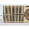 Image 3 : Vintage 1950's General Electric Portable Transistor Radio White & Turquoise 