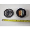 Image 4 : Vintage Set of Buick Tri-Shield Wheel Center Caps (1960's-1970's) & BELL Bike Tire or Ball Pump