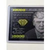 Image 2 : Limited Edition 2024 President Donald Trump Diamond $10,000 Black & Gold Banknote