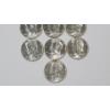 Image 3 : (10) Brilliant Uncirculated United States 90% Silver 1964 Kennedy Half Dollars - Face Value: $5.00