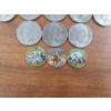 Image 4 : Lot of Assorted Eisenhower Dollars & Printed Kennedy Half Dollars - $19.50 Face Value