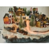 Image 4 : Avon Collectible Christmas Fiber Optic Light Up Village - Working & Excellent Condition! 