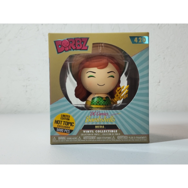 Limited Edition Vinyl Funko Dorbz DC Comics Bombshells MERA #420