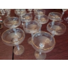 Image 1 : Quantity 10 - Clear 6" Champagne Glasses As Shown - Gently Used