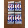 Image 1 : 4 - 1990-91 NBA Hoops Unopened Basketball Card Wax Packs - Mint Condition - 15 Cards Per Pack