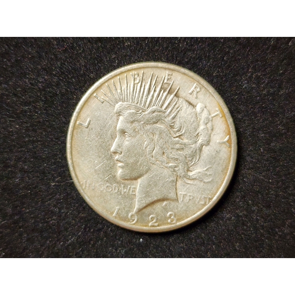1923-S Peace Silver Dollar - In Great Shape!