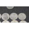 Image 6 : Assorted Years And Mint Marks 90% Silver Washington Quarters & Non Silver 1966 Washington Quarter