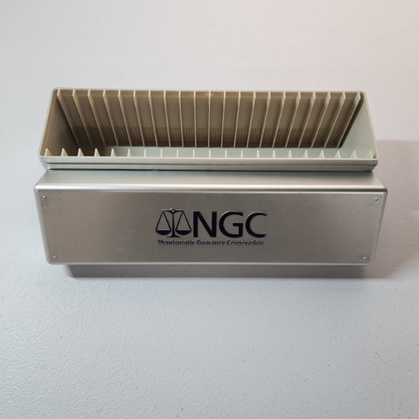 NGC Silver Coin Slab Holder - Holds 20 Standard NGC Slabs 