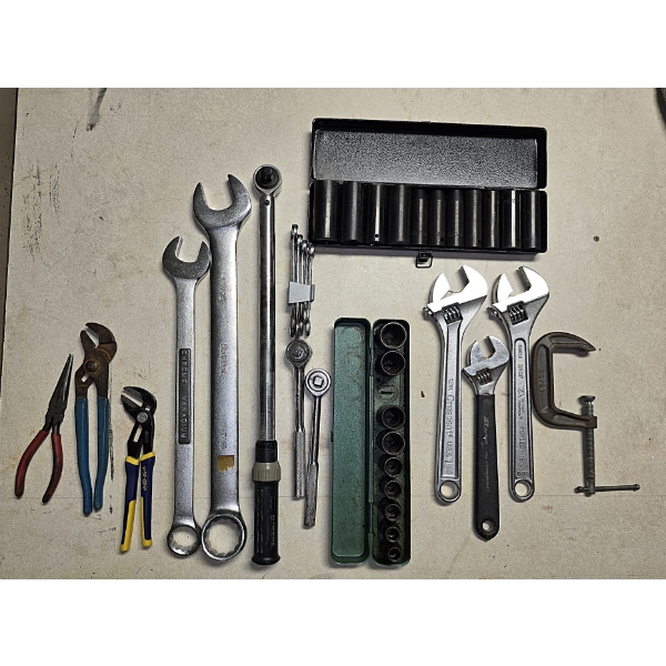 Wrenches, Sockets, Pliers and More