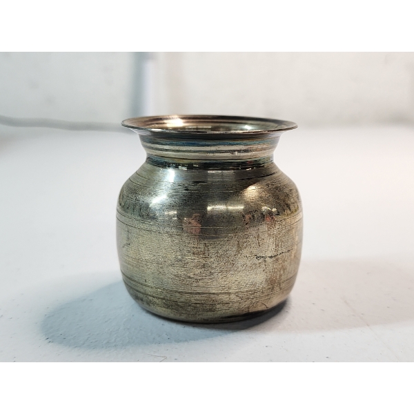 Small Sterling Silver Jar TW: 45.9g