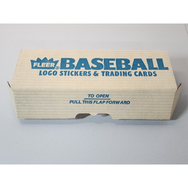 1986 Fleer Baseball Logo Stickers & Trading Cards - Large Card Set In Mint/Near Mint Condition!