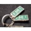 Image 5 : 1964 Kennedy 90% Silver Half Dollar on John F. Kennedy Keychain Clasp