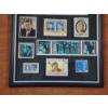 Image 8 : Framed Kennedy Display Featuring Stamps & Collectible Envelope ~ PERFECT FOR KENNEDY FANS!