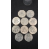 Image 4 : (10) 1966 40% Silver Kennedy Half Dollars In Coin Holder - Face Value: $5.00