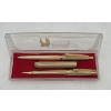Image 1 : Vintage Gold Tone Pen & Pencil Set In Original Package