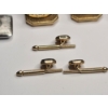 Image 7 : Assorted Vintage Men's Cufflinks & Button Studs 