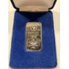 Image 1 : Super Rare Harter Bank .999 Fine Silver Troy Oz Bar - Low Serial Number - Mint Condition