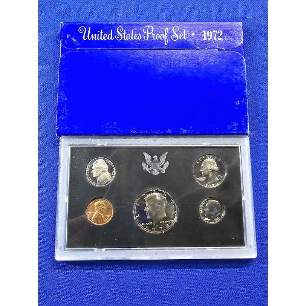 1972- S United States Mint Proof Set
