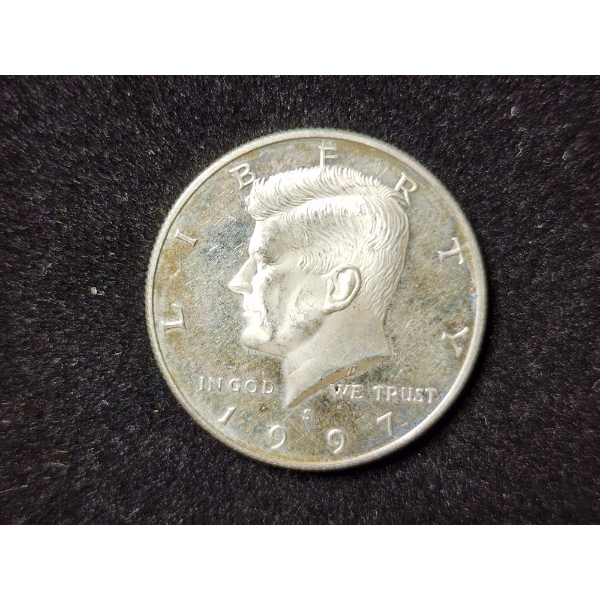 1997-S Kennedy Silver Proof Half Dollar 