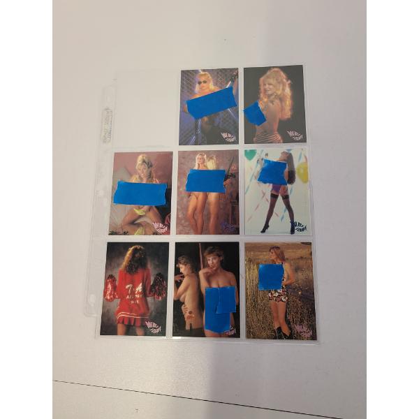 Nude Trading Cards in Binder - Includes 31 Pages (some not filled all the way) - Clubhouse Diamonds 