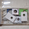 Image 3 : Two Plastic Coin Storage Cases W/ Many Empty Coin Protectors! Perfect for any level coin collector!