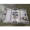 Image 2 : New With Tags! RedCamp Aluminum 24''x15.7''x2.6'' Folding Table