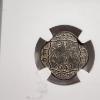 Image 4 : NGC Genuine 1945-1946 India 1/2 A Feat. King George VI ~ Unique Great Britain Card