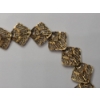 Image 3 : Vintage 14K Yellow Gold Filigree 8" Bracelet - Weight: 13.4g