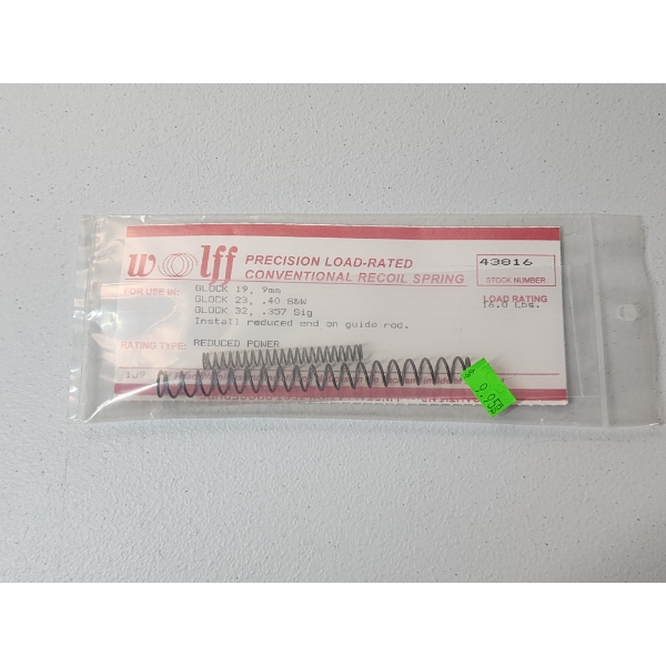 Wolff Precision 16lbs Load-Rated Conventional Recoil Spring Kit 