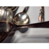 Image 9 : 388 Grams of Asstd. Silverplated Silverware With Two Added Stainless Pieces (Not Included in Weight)