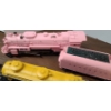 Image 2 : (7) Lionel Model Train Cars From The 1950's Girls Train Set & (1) Scout Oil Company Train Car