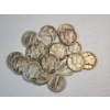 Image 1 : x20 Assorted Years 90% Silver Mercury Dimes FV: $2.00