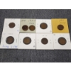 Image 6 : Nine Assorted United States Wheat Pennies Including 1909 VDB!