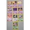 Image 1 : (10) Vintage Pokémon Cards From The Gym Heroes Expansion Set Featuring Sabrina's Haunter