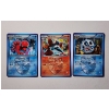 Image 1 : Three Vintage Non Holo Pokemon Trading Cards Ft. Team Plasma Octillery, Volcarona & Glalie