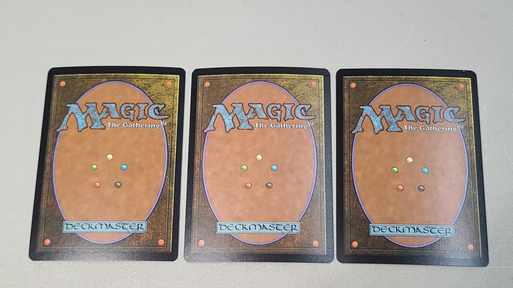 (3) Signed Magic The Gathering Trading Cards - Steve Argyle ...