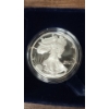 Image 4 : 1 Oz 1994 .999 Fine Silver American Eagle Proof Dollar With COA