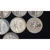 Image 12 : Assorted 90% Silver Dimes Including Barber, Mercury & Roosevelt Dimes - Face Value: $1.00
