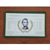 Image 5 : Low Numbered Uncirculated $5 Federal Reserve Note in Folio Display SERIAL # BC00004260A